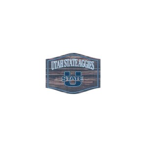 Utah State Aggies U-State Wooden Magnet